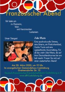DFF Cadolzburg, Französischer Abend